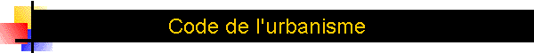 Code de l'urbanisme